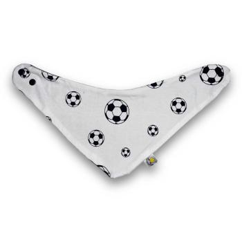 Wende Halstuch Fußball weiß